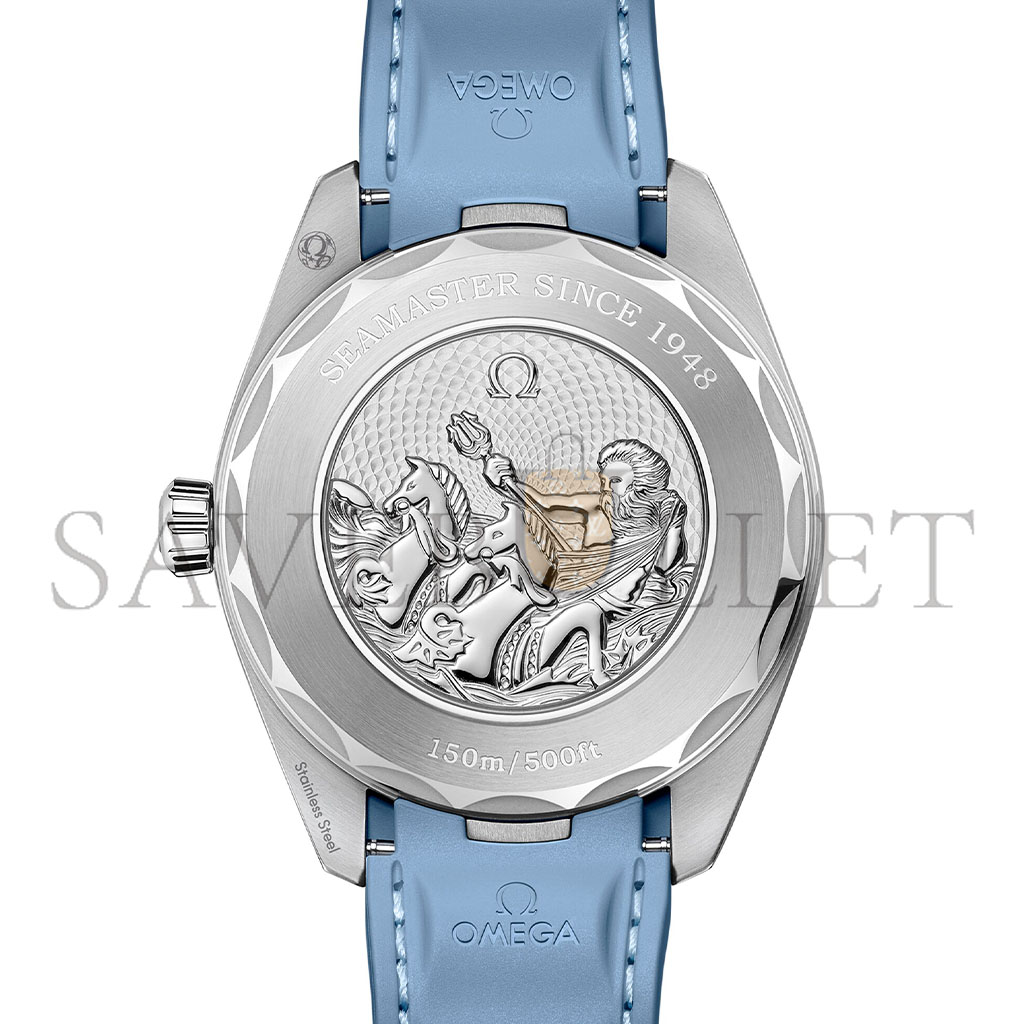 om**a seamaster aqua terra auT0matic blue dial watch 220.12.43.22.03.002